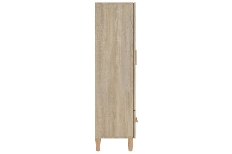 beBasic Kaappi Sonoma-tammi 70x31x115 cm tekninen puu - Ruskea - Säilytys - Kaappi - Säilytyskaappi