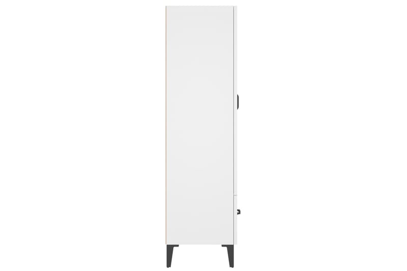 beBasic Kaappi valkoinen 70x31x115 cm tekninen puu - Valkoinen - Säilytys - Kaappi - Säilytyskaappi