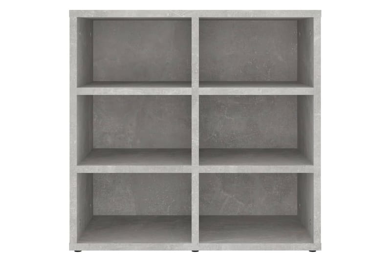 beBasic Kenkäkaapit 2 kpl betoninharmaa 52,5x30x50 cm - Harmaa - Säilytys - Kenkäsäilytys - Kenkäkaappi