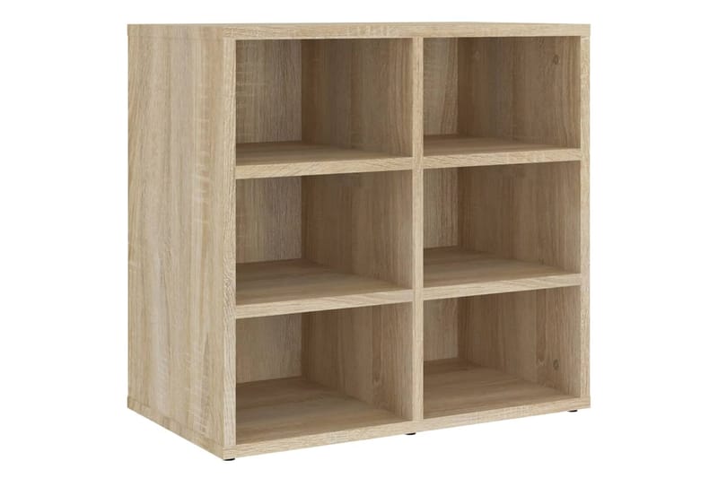 beBasic Kenkäkaapit 2 kpl Sonoma-tammi 52,5x30x50 cm - Ruskea - Säilytys - Kenkäsäilytys - Kenkäkaappi
