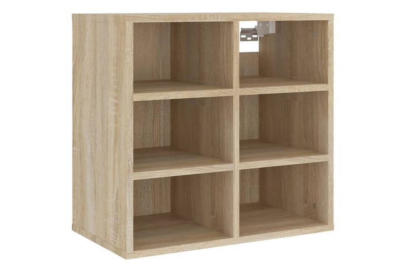 beBasic Kenkäkaapit 2 kpl Sonoma-tammi 52,5x30x50 cm - Ruskea - Säilytys - Kenkäsäilytys - Kenkäkaappi