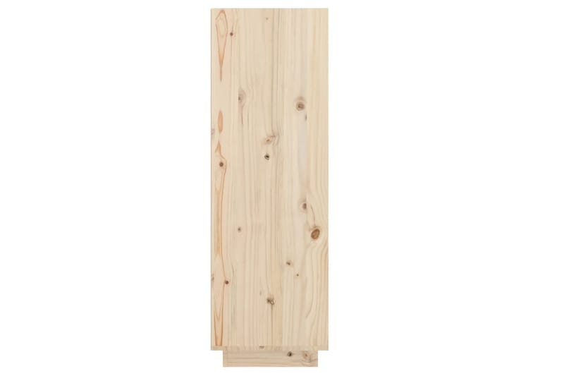 beBasic Kenkäkaappi 34x30x105 cm täysi mänty - Ruskea - Säilytys - Kenkäsäilytys - Kenkäkaappi