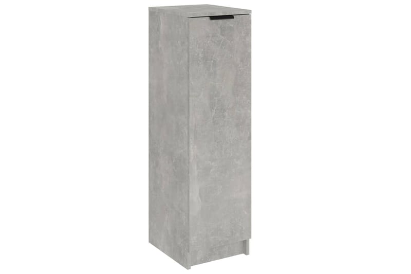 beBasic Kenkäkaappi betoninharmaa 30x35x100 cm tekninen puu - Harmaa - Säilytys - Kenkäsäilytys - Kenkäkaappi