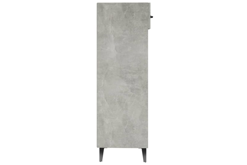 beBasic Kenkäkaappi betoninharmaa 30x35x105 cm tekninen puu - Harmaa - Säilytys - Kenkäsäilytys - Kenkäkaappi