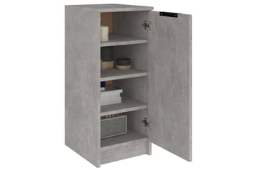 beBasic Kenkäkaappi betoninharmaa 30x35x70 cm tekninen puu - Harmaa - Säilytys - Kenkäsäilytys - Kenkäkaappi