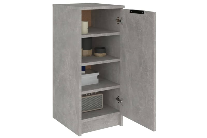 beBasic Kenkäkaappi betoninharmaa 30x35x70 cm tekninen puu - Harmaa - Säilytys - Kenkäsäilytys - Kenkäkaappi