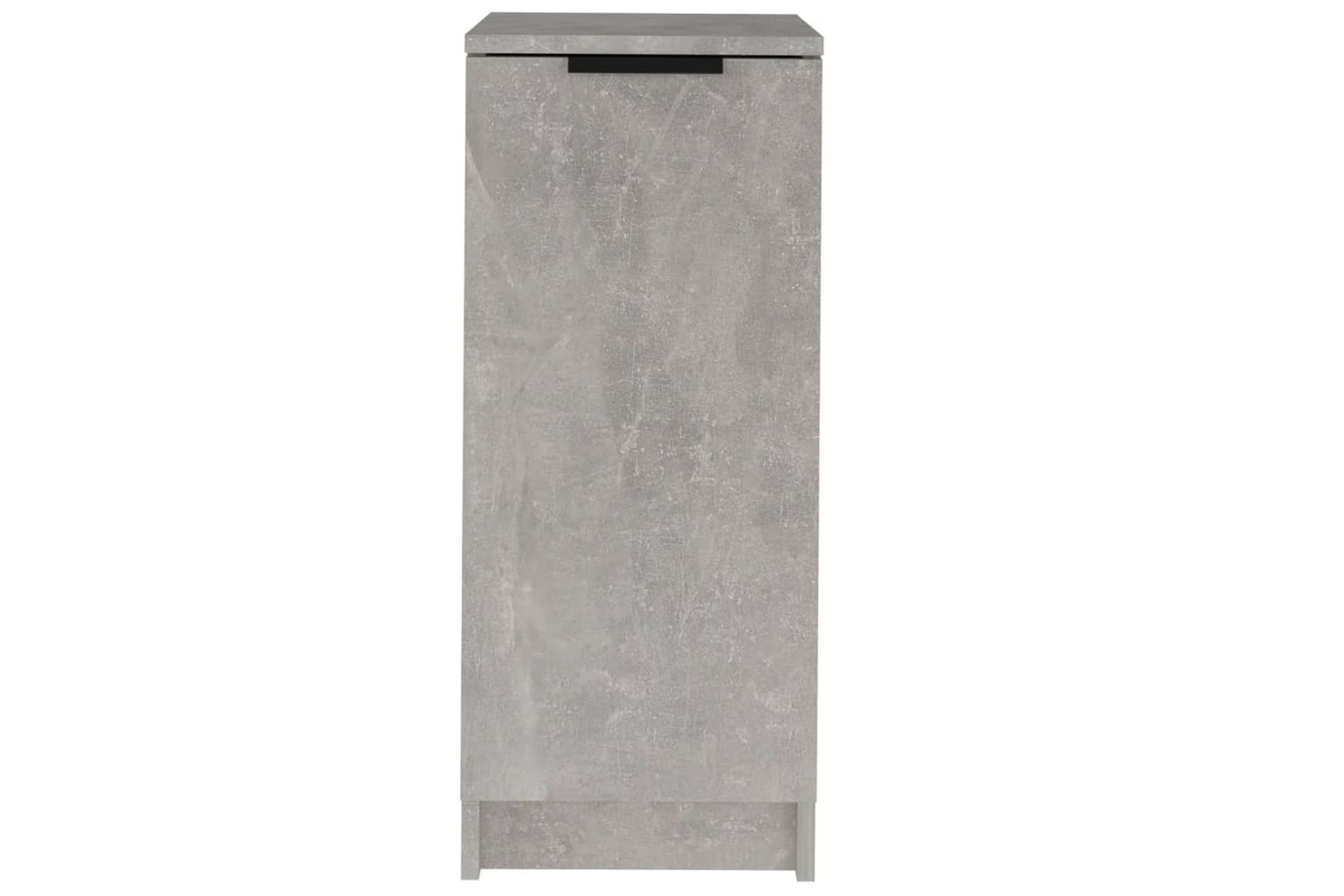 beBasic Kenkäkaappi betoninharmaa 30x35x70 cm tekninen puu - Harmaa - Säilytys - Kenkäsäilytys - Kenkäkaappi