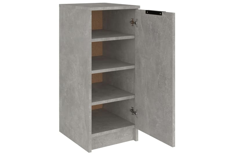 beBasic Kenkäkaappi betoninharmaa 30x35x70 cm tekninen puu - Harmaa - Säilytys - Kenkäsäilytys - Kenkäkaappi