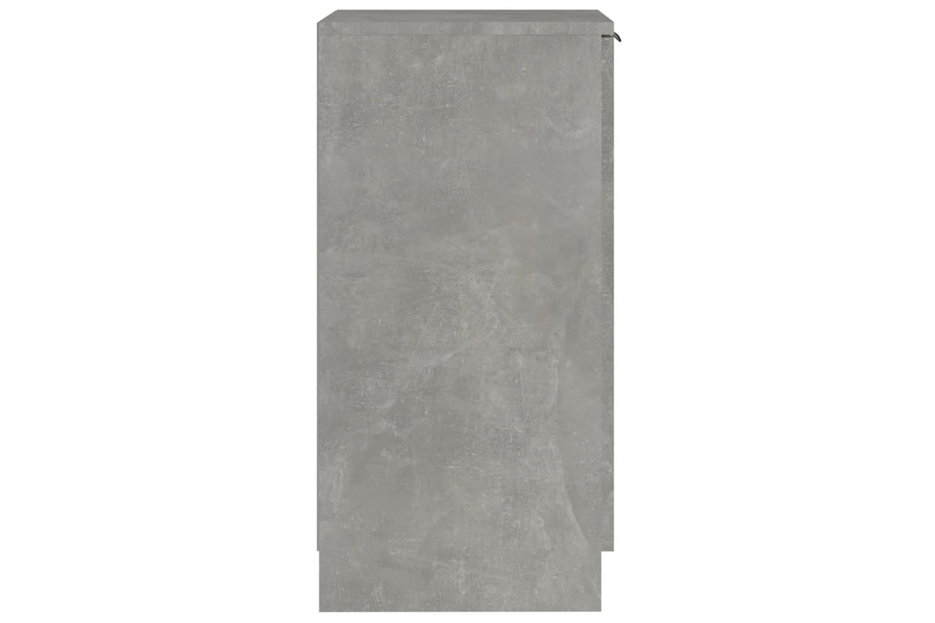 beBasic Kenkäkaappi betoninharmaa 30x35x70 cm tekninen puu - Harmaa - Säilytys - Kenkäsäilytys - Kenkäkaappi