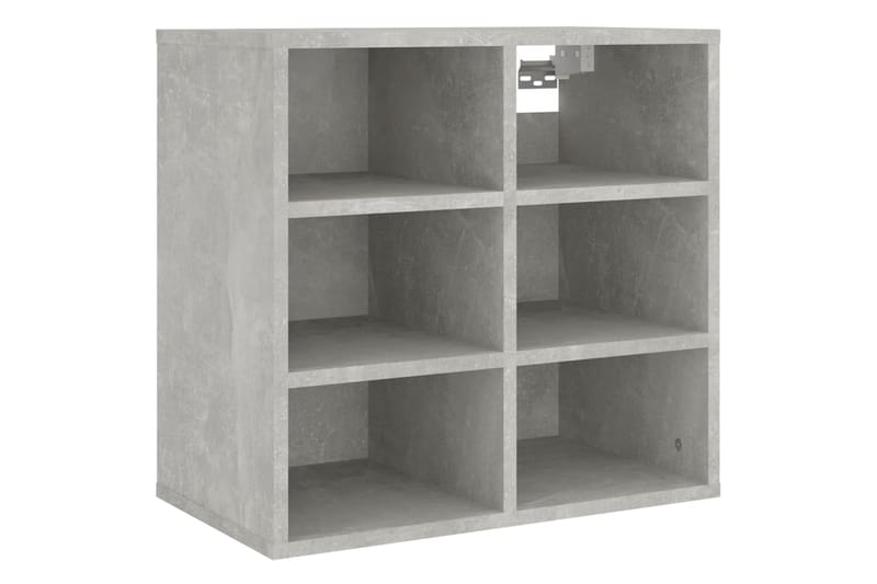 beBasic Kenkäkaappi betoninharmaa 52,5x30x50 cm - Harmaa - Säilytys - Kenkäsäilytys - Kenkäkaappi