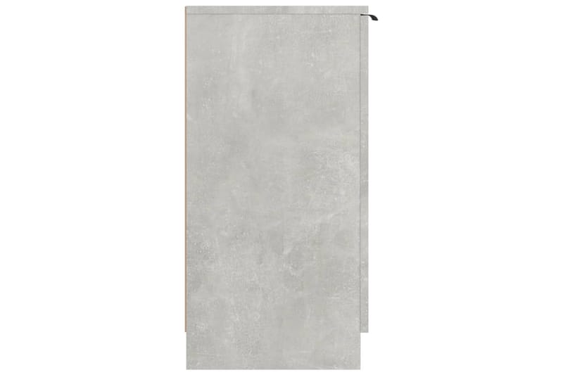 beBasic Kenkäkaappi betoninharmaa 59x35x70 cm tekninen puu - Harmaa - Säilytys - Kenkäsäilytys - Kenkäkaappi