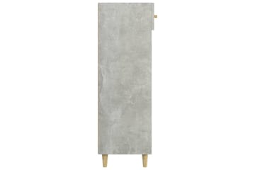 beBasic Kenkäkaappi betoninharmaa 60x35x105 cm tekninen puu - Harmaa - Säilytys - Kenkäsäilytys - Kenkäkaappi