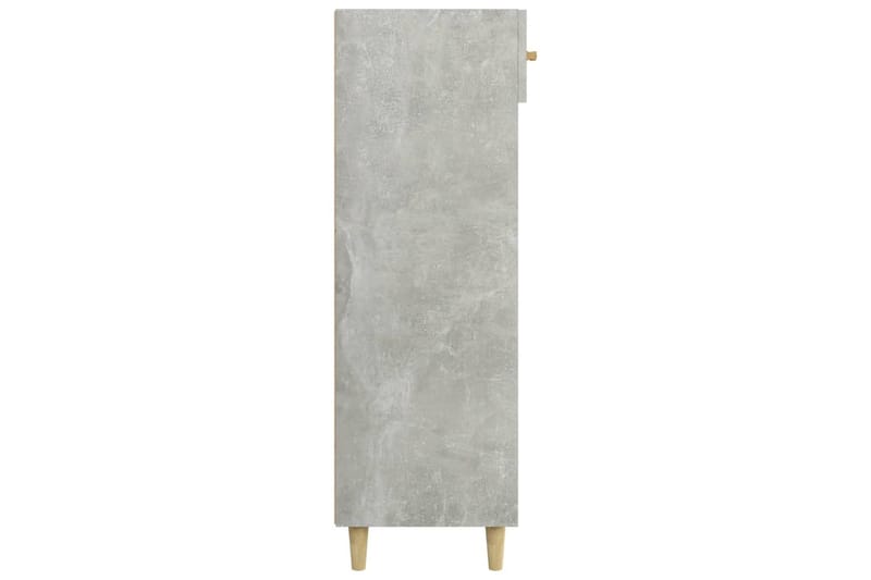 beBasic Kenkäkaappi betoninharmaa 60x35x105 cm tekninen puu - Harmaa - Säilytys - Kenkäsäilytys - Kenkäkaappi