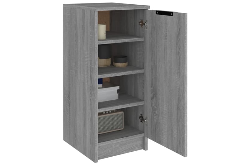 beBasic Kenkäkaappi harmaa Sonoma 30x35x70 cm tekninen puu - Harmaa - Säilytys - Kenkäsäilytys - Kenkäkaappi