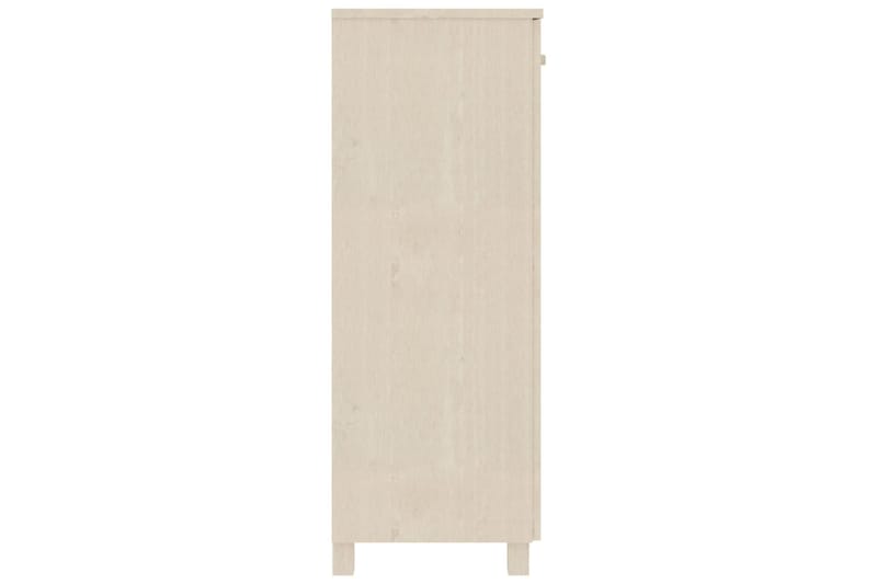 beBasic Kenkäkaappi hunajanruskea 85x40x108 cm täysi mänty - Ruskea - Säilytys - Kenkäsäilytys - Kenkäkaappi