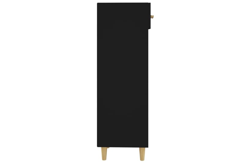 beBasic Kenkäkaappi musta 30x35x105 cm tekninen puu - Musta - Säilytys - Kaappi - Säilytyskaappi