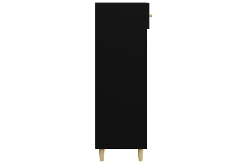 beBasic Kenkäkaappi musta 60x35x105 cm tekninen puu - Musta - Säilytys - Kaappi - Säilytyskaappi