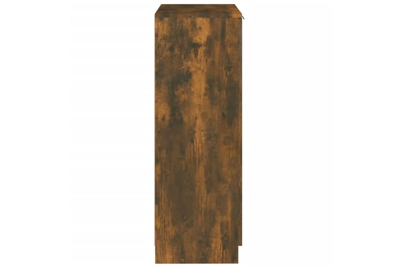 beBasic Kenkäkaappi savutammi 59x35x100 cm tekninen puu - Ruskea - Säilytys - Kenkäsäilytys - Kenkäkaappi