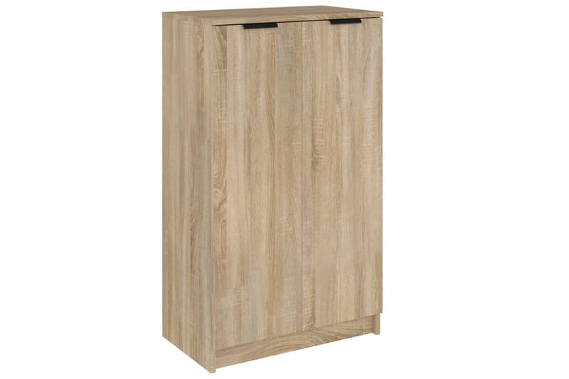 beBasic Kenkäkaappi Sonoma-tammi 59x35x100 cm tekninen puu - Ruskea - Säilytys - Kenkäsäilytys - Kenkäkaappi