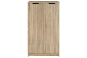 beBasic Kenkäkaappi Sonoma-tammi 59x35x100 cm tekninen puu - Ruskea - Säilytys - Kenkäsäilytys - Kenkäkaappi