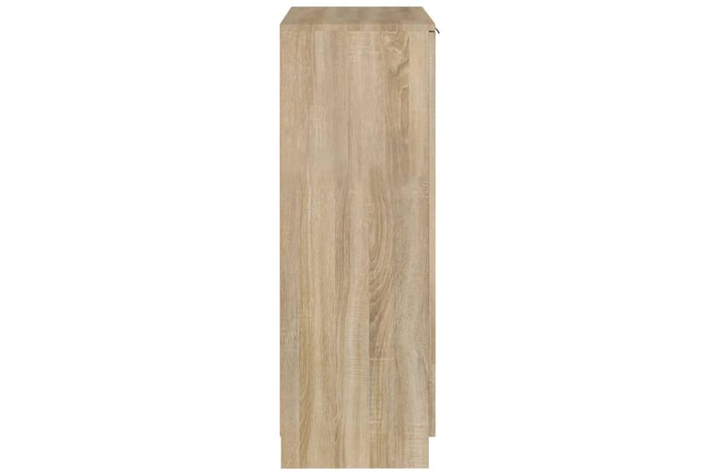beBasic Kenkäkaappi Sonoma-tammi 59x35x100 cm tekninen puu - Ruskea - Säilytys - Kenkäsäilytys - Kenkäkaappi