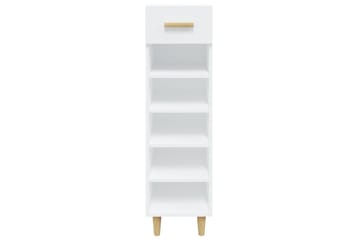 beBasic Kenkäkaappi valkoinen 30x35x105 cm tekninen puu - Valkoinen - Säilytys - Kenkäsäilytys - Kenkäkaappi