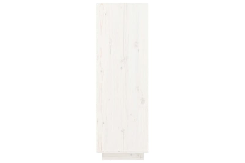 beBasic Kenkäkaappi valkoinen 34x30x105 cm täysi mänty - Valkoinen - Säilytys - Kenkäsäilytys - Kenkäkaappi