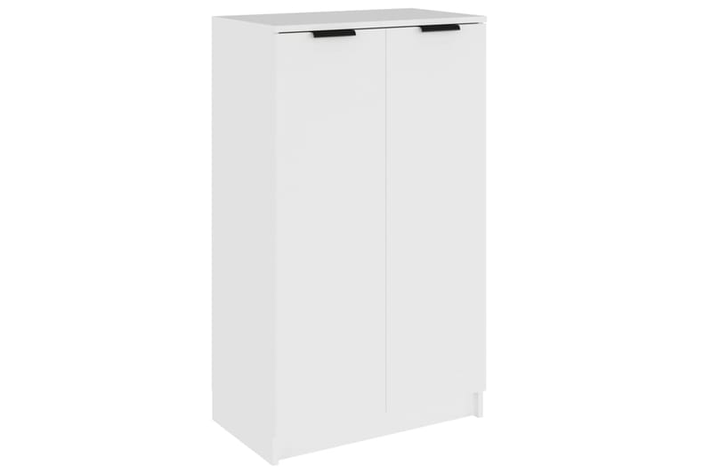 beBasic Kenkäkaappi valkoinen 59x35x100 cm tekninen puu - Valkoinen - Säilytys - Kaappi - Säilytyskaappi