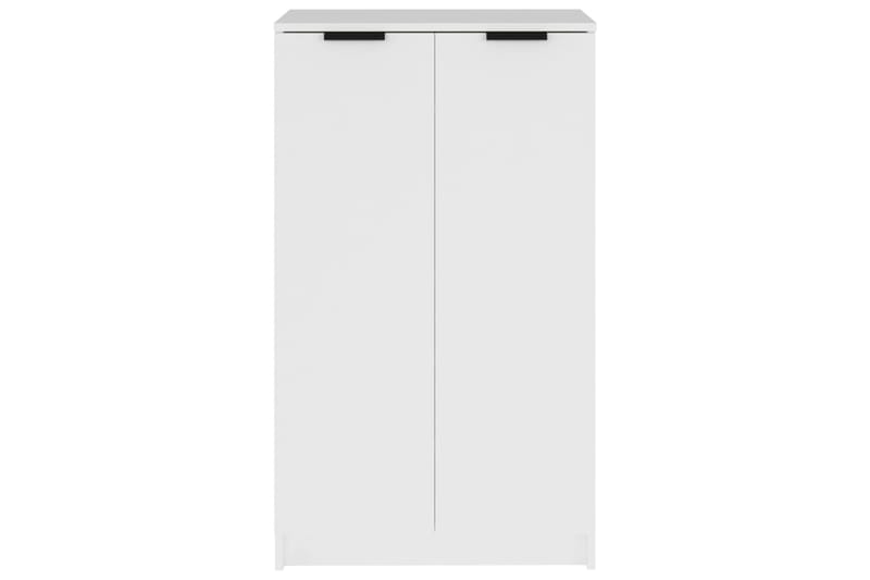 beBasic Kenkäkaappi valkoinen 59x35x100 cm tekninen puu - Valkoinen - Säilytys - Kaappi - Säilytyskaappi