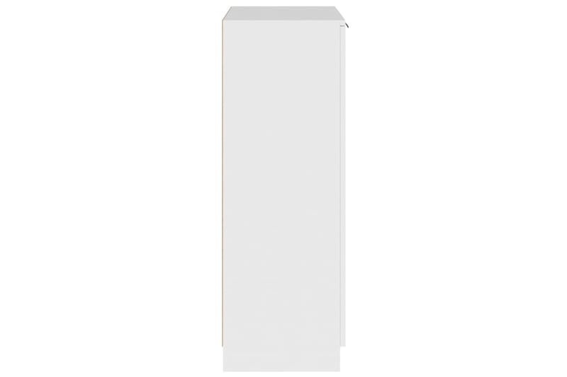 beBasic Kenkäkaappi valkoinen 59x35x100 cm tekninen puu - Valkoinen - Säilytys - Kaappi - Säilytyskaappi
