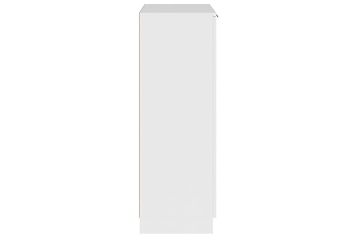 beBasic Kenkäkaappi valkoinen 59x35x100 cm tekninen puu - Valkoinen - Säilytyskaappi - Kenkäsäilytys - Eteisen säilytys - Kenkäkaappi