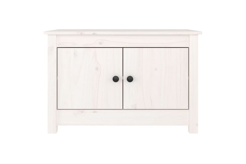 beBasic Kenkäkaappi valkoinen 70x38x45,5 cm täysi mänty - Valkoinen - Säilytys - Kenkäsäilytys - Kenkäkaappi