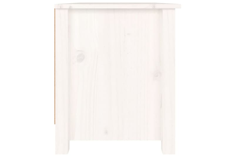 beBasic Kenkäkaappi valkoinen 70x38x45,5 cm täysi mänty - Valkoinen - Säilytys - Kenkäsäilytys - Kenkäkaappi