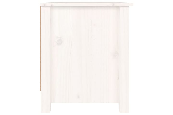 beBasic Kenkäkaappi valkoinen 70x38x45,5 cm täysi mänty - Valkoinen - Säilytyskaappi - Kenkäsäilytys - Eteisen säilytys - Kenkäkaappi