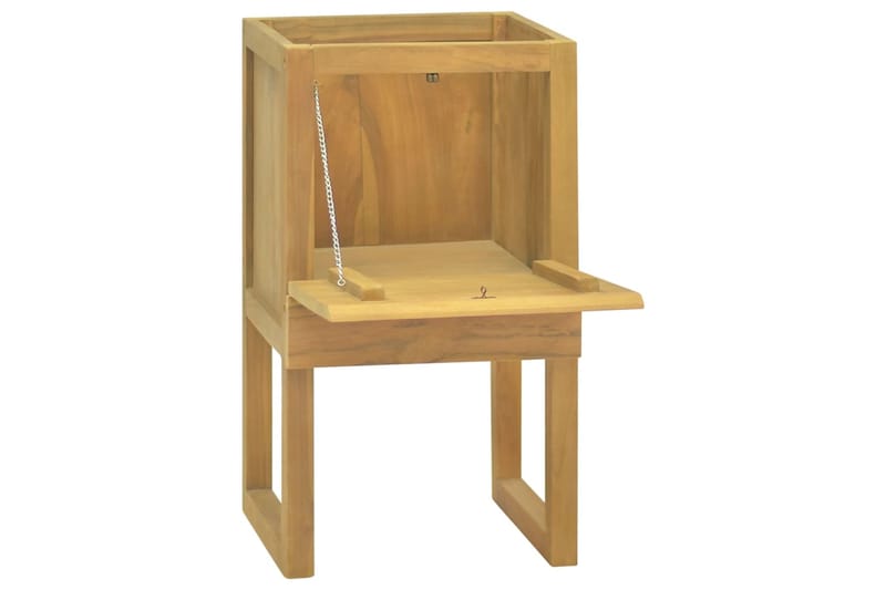 beBasic Kylpyhuoneen kaappi 45x45x75 cm täysi tiikki - Ruskea - Säilytys - Kaappi - Baarikaappi