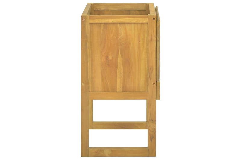 beBasic Kylpyhuoneen kaappi 60x45x75 cm täysi tiikki - Ruskea - Säilytys - Kaappi - Baarikaappi