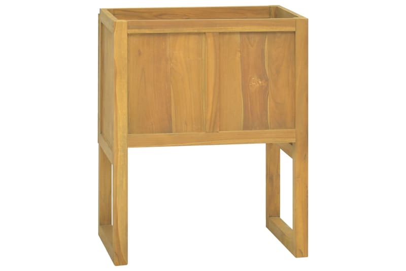 beBasic Kylpyhuoneen kaappi 60x45x75 cm täysi tiikki - Ruskea - Säilytys - Kaappi - Baarikaappi