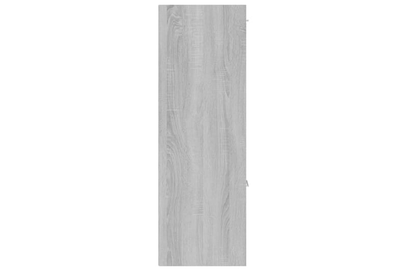 beBasic Säilytyskaappi harmaa Sonoma 60x29,5x90 cm - Harmaa - Säilytys - Kaappi - Vitriini