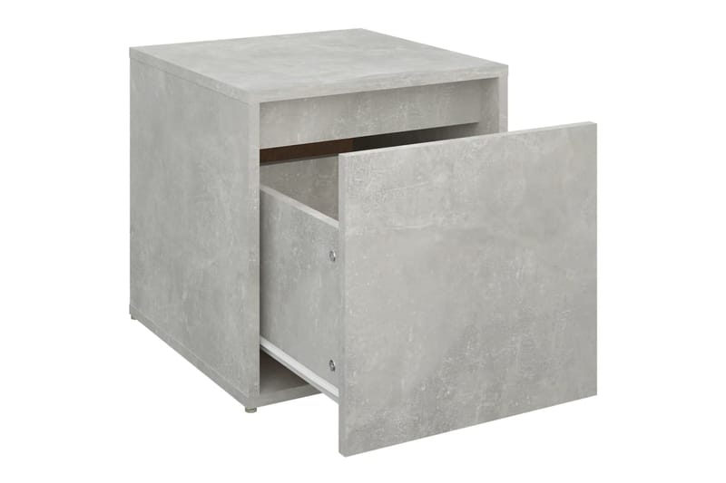 beBasic Säilytyslaatikko betoninharmaa 40,5x40x40 cm tekninen puu - Harmaa - Säilytys - Kaappi - Säilytyskaappi