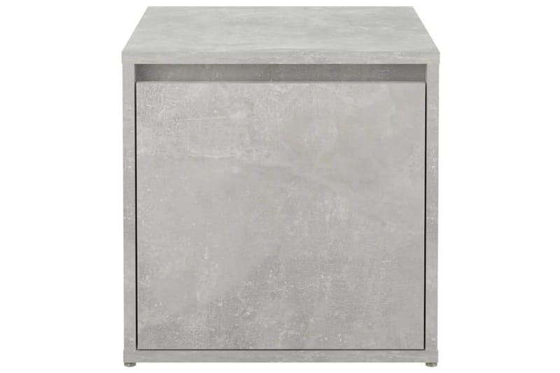 beBasic Säilytyslaatikko betoninharmaa 40,5x40x40 cm tekninen puu - Harmaa - Säilytys - Kaappi - Säilytyskaappi