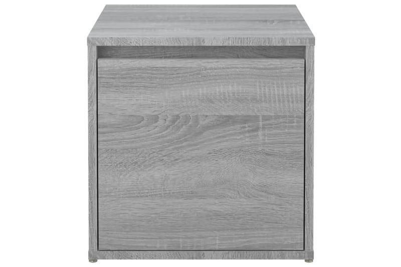 beBasic Säilytyslaatikko harmaa Sonoma 40,5x40x40 cm tekninen puu - Harmaa - Säilytys - Kaappi - Säilytyskaappi