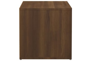 beBasic Säilytyslaatikko ruskea tammi 40,5x40x40 cm tekninen puu - Ruskea - Säilytys - Kaappi - Säilytyskaappi