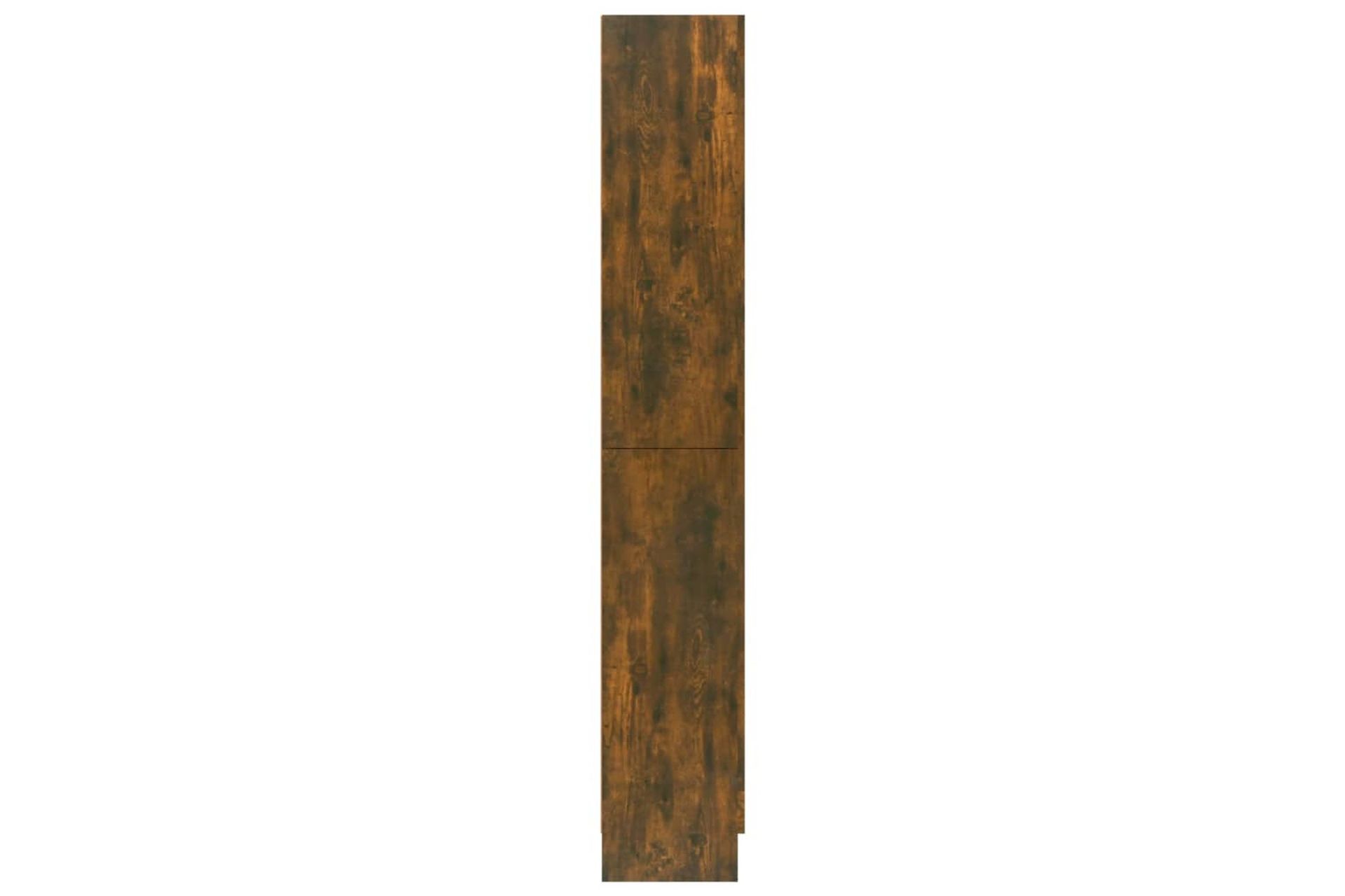 beBasic Vitriinikaappi savutammi 82,5x30,5x185,5 cm tekninen puu - Ruskea - Säilytys - Kaappi - Vitriini
