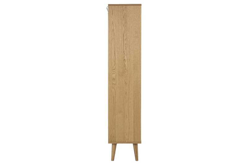 Bellor Vitriinikaappi 80x178 cm - Luonnonväri - Säilytys - Kaappi - Vitriini