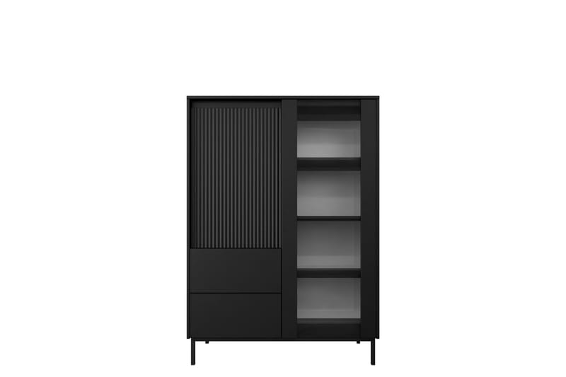 Bjurholm Vitriinikaappi 104x146 cm - Vihreä - Säilytys - Kaappi - Vitriini