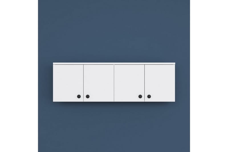 Calros Hörnskåp - Valkoinen - Säilytys - Kaappi - Säilytyskaappi