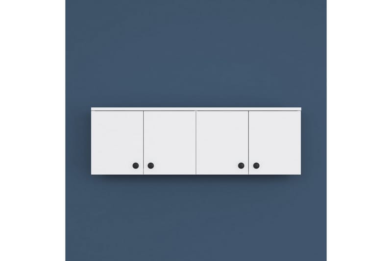 Calros Hörnskåp - Valkoinen - Säilytys - Kaappi - Säilytyskaappi