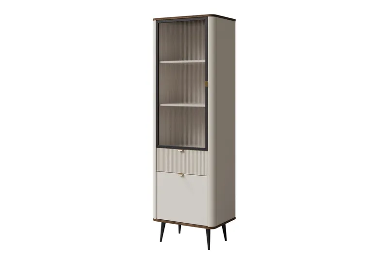 Cucina Vitriinikaappi 60x191 cm, Beige