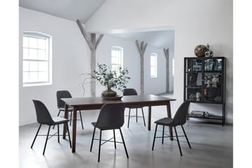 Cybella Highboard - Musta - Säilytys - Kaappi - Vitriini
