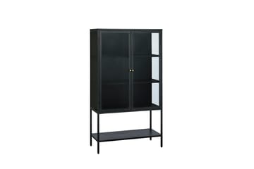 Cybella Highboard - Musta - Säilytys - Kaappi - Vitriini